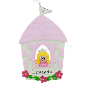 Blonde Princess in Castle