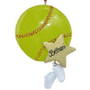 Softball Ornament