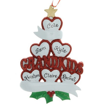 Six Grandkids Ornament