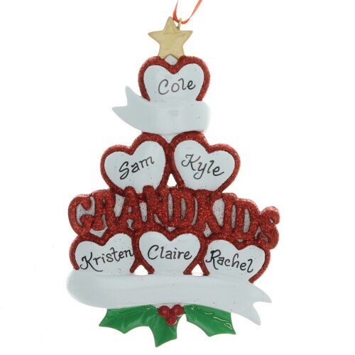 Six Grandkids Ornament