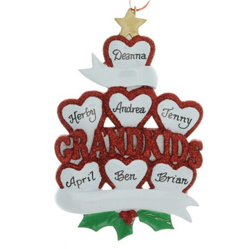 Seven Grandkids Ornament