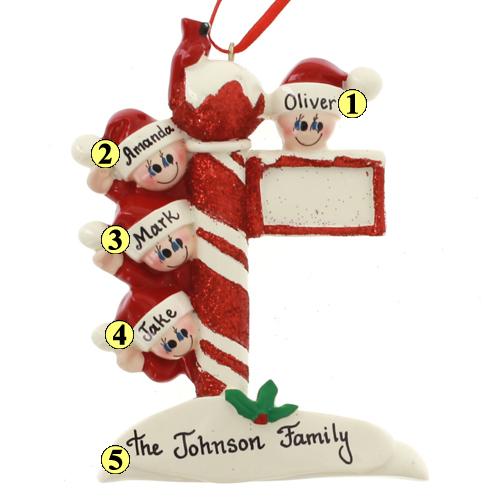 Street Post Family of 4