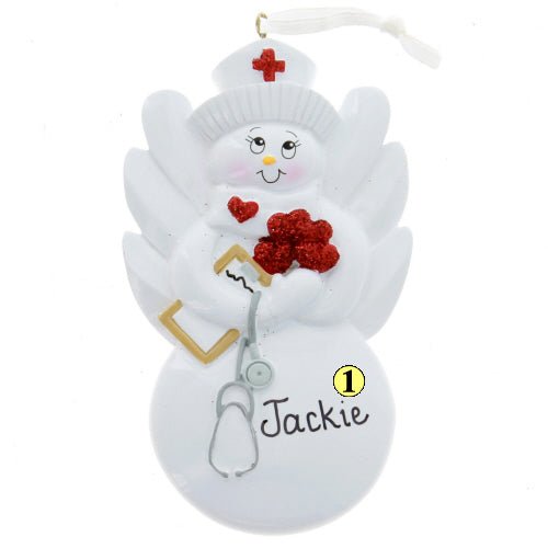 Angel Nurse Christmas Nurse Free Personalization - Christmas Place