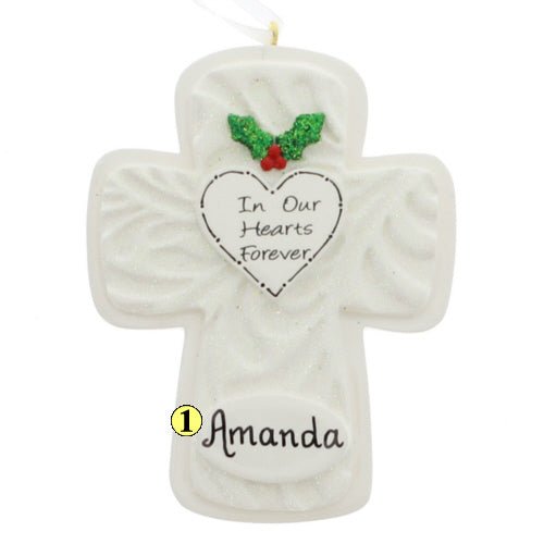 In Our Hearts Forever Cross - Christmas Place