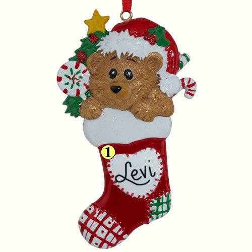 Bear in Stocking