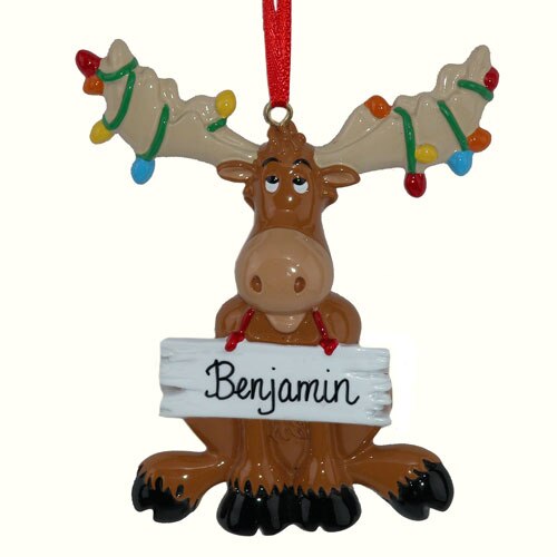 Moose Ornament