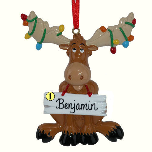 Moose Ornament