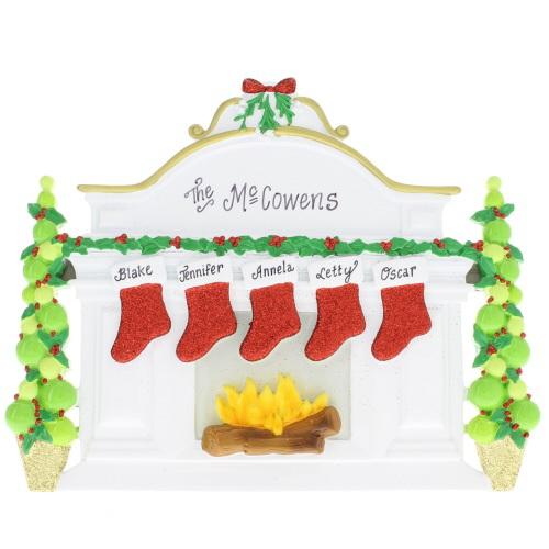 Mantle Display Family of 5