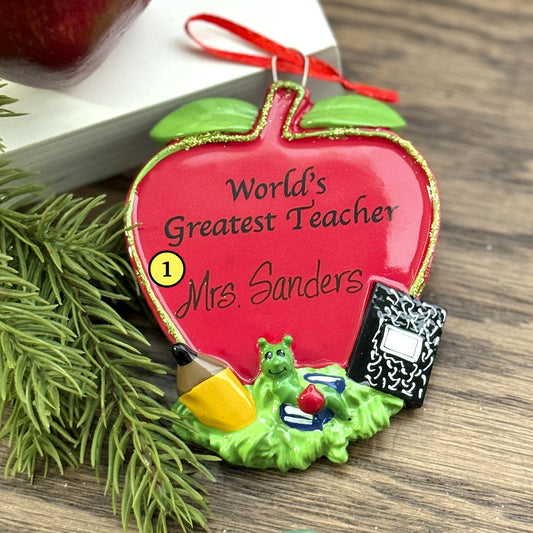 World`s Greatest Teacher Apple