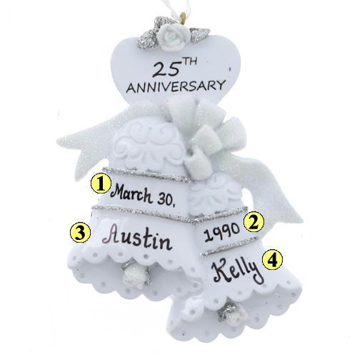 25th Anniversary Bells
