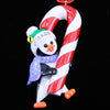 Penguin with Candy Cane