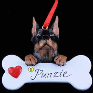 Doberman Pinscher Ornament