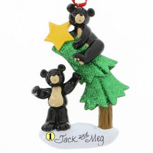 Black Bear in Tree - Christmas Place