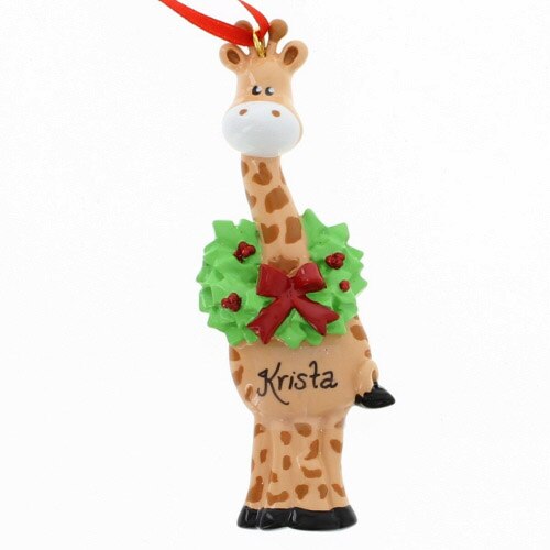 Christmas Giraffe
