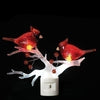 Cardinal on Branch Night Light - Christmas Place
