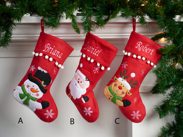 Pom Pom Stocking