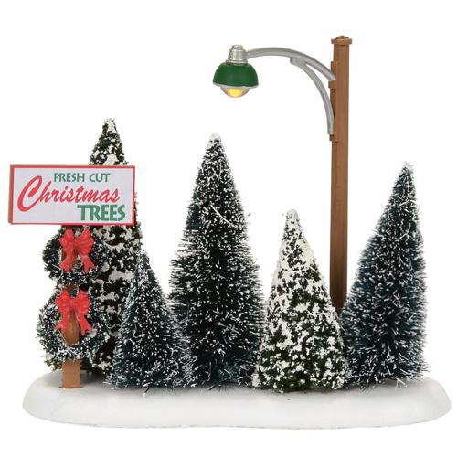 Lighted Christmas Tree Lot