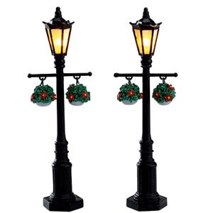 Old English Lamp Post Village Accessory - Christmas Place