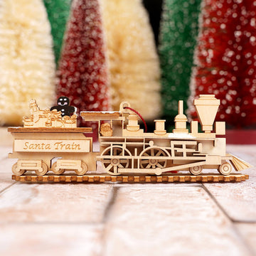 Santa Train Ornament - Christmas Place