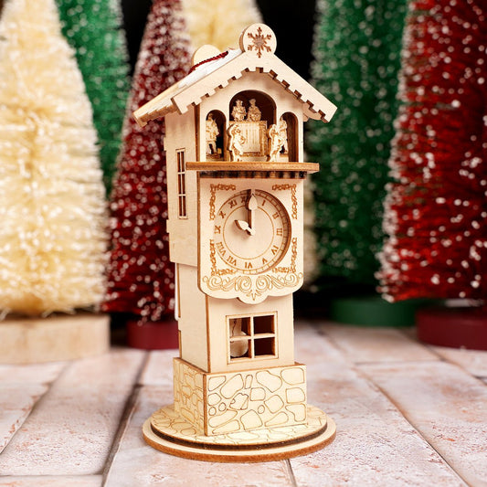 Clock Tower Ornament - Christmas Place