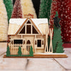 Santas Ski Lodge Ornament - Christmas Place