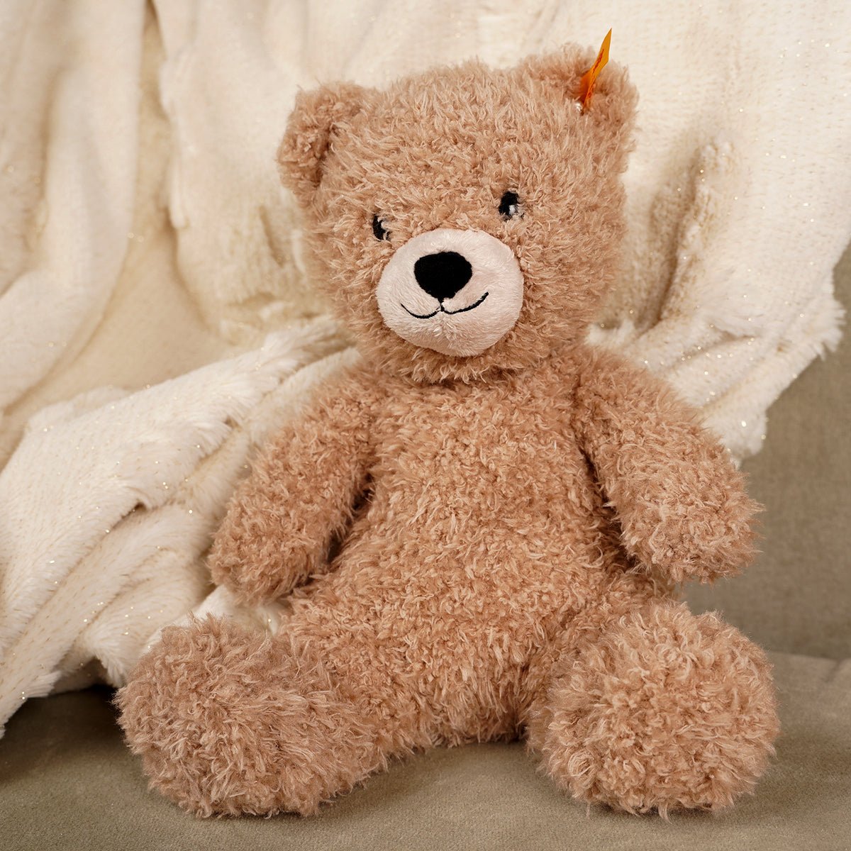 11IN LIGHT AT NIGHT CASPAR TEDDY BEAR - Christmas Place