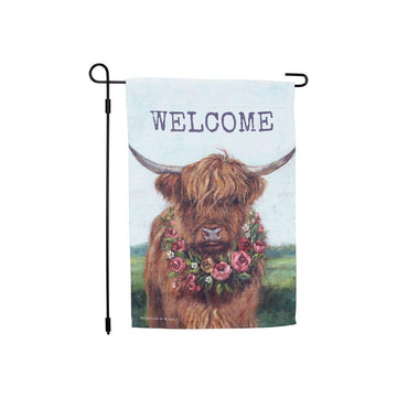 Floral Highland Garden Flag