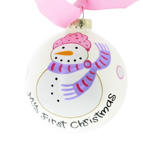 First Christmas Snow Girl