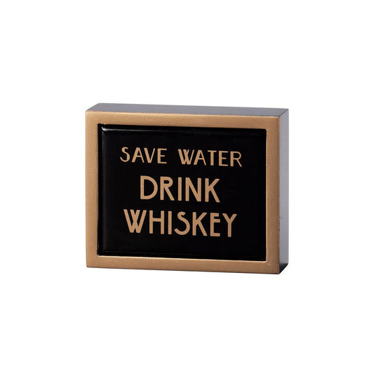 Save Water Mini Box Sign
