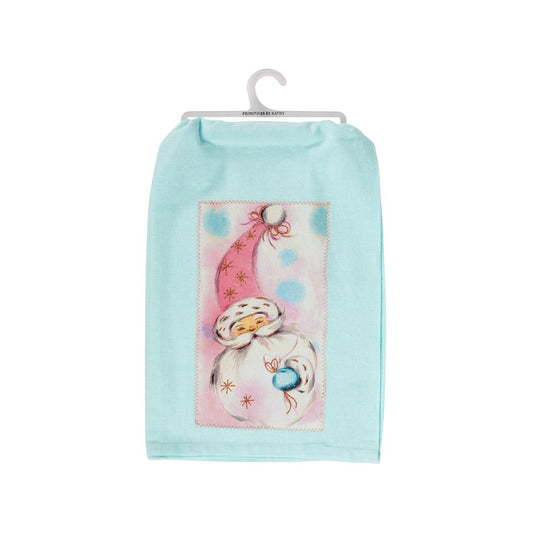 Pastel Santa Kitchen Towel
