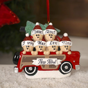 Woody Wagon Family Of 6