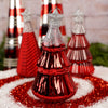 Glass Red Tree Ornament - Christmas Place