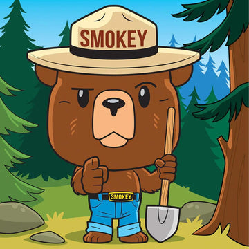 Smokey Bear Puzzle 100 Piece - Christmas Place