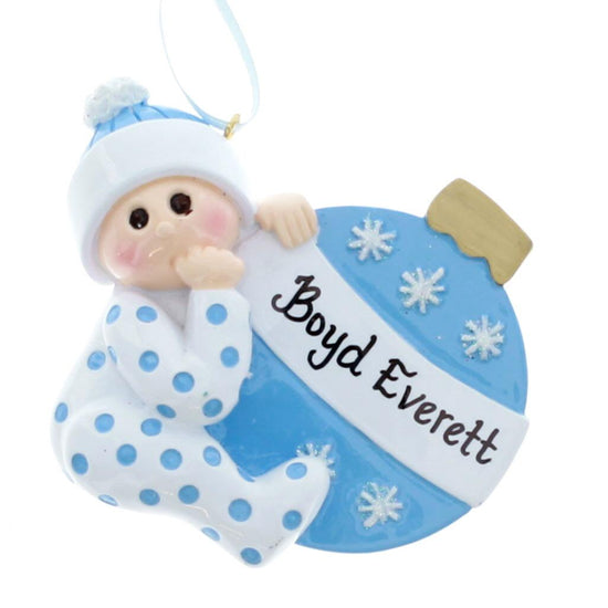 Baby Boy Ornament - Christmas Place