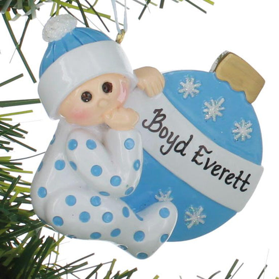 Baby Boy Ornament - Christmas Place