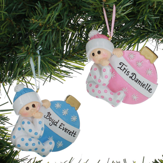 Baby Boy Ornament - Christmas Place