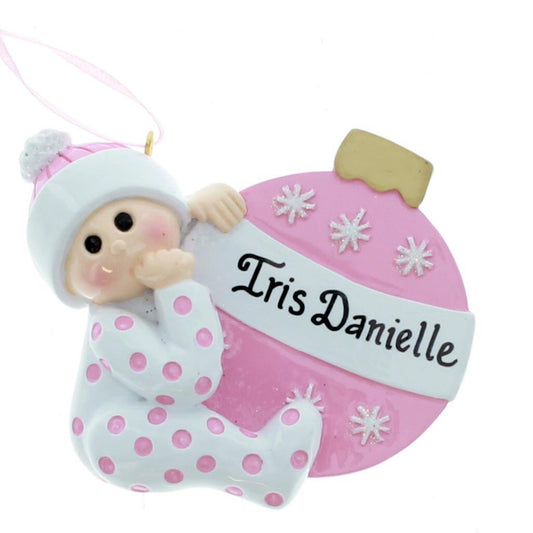 Baby Girl Ornament
