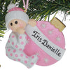 Baby Girl Ornament