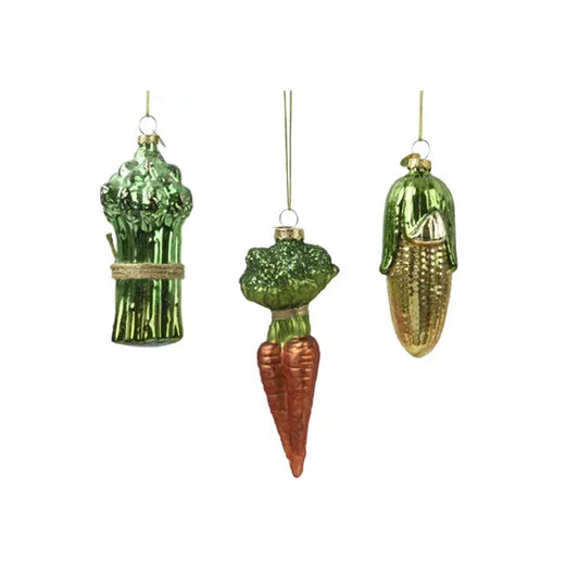 Glass Vegetable Ornament