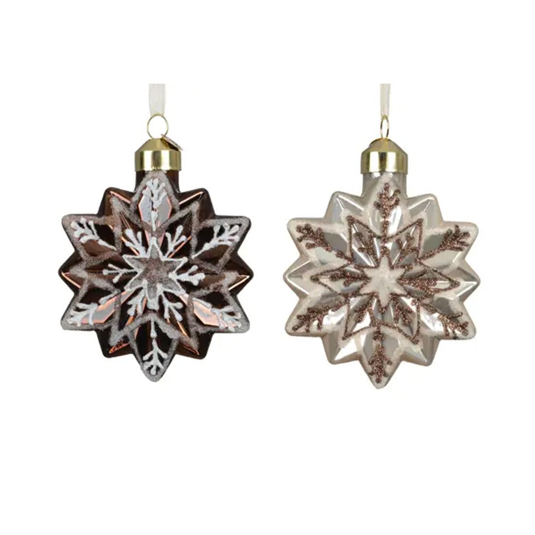 Snowflake Shaped Ornament - Christmas Place