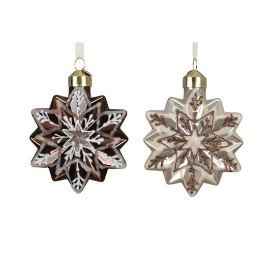 Snowflake Shaped Ornament - Christmas Place