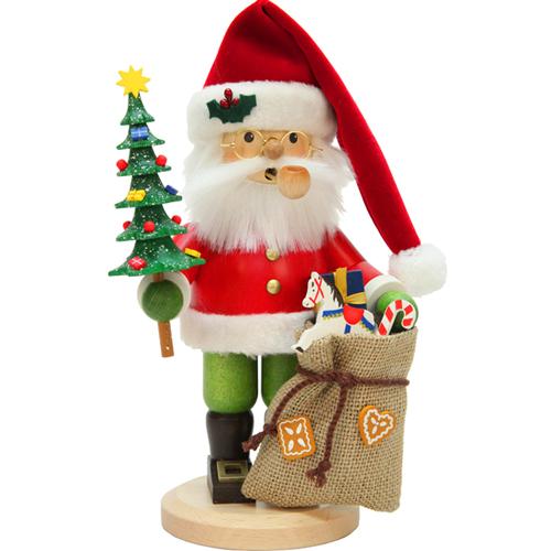Santa with Tree Smoker