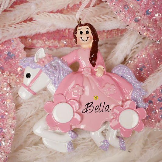 Princess Riding Her Unicorn - Christmas Place