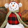 13Inch Plaid Snowman - Christmas Place