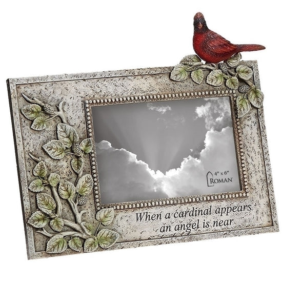 4x6 Cardinal Memorial Frame - Christmas Place