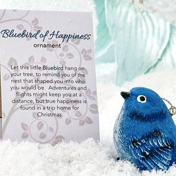 Bluebird of Happiness Ornament - Christmas Place