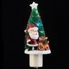 Rudolph with Santa Christmas Tree Nightlight - Christmas Place