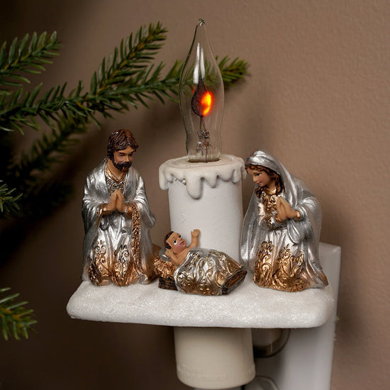 Holy Family Nightlight - Christmas Place