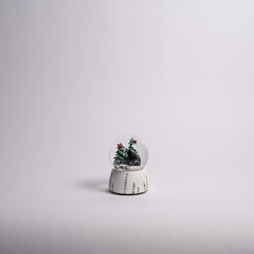 Black Bear With Cardinals Waterball