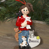 Cat Lady Personalized Ornament